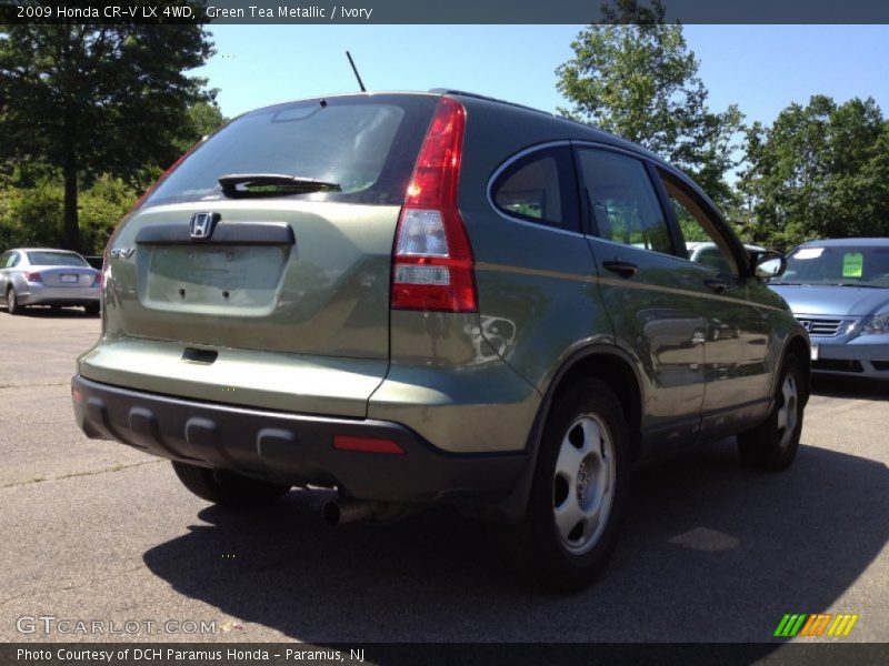 Green Tea Metallic / Ivory 2009 Honda CR-V LX 4WD