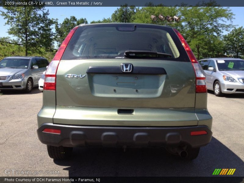 Green Tea Metallic / Ivory 2009 Honda CR-V LX 4WD