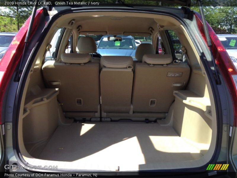 Green Tea Metallic / Ivory 2009 Honda CR-V LX 4WD