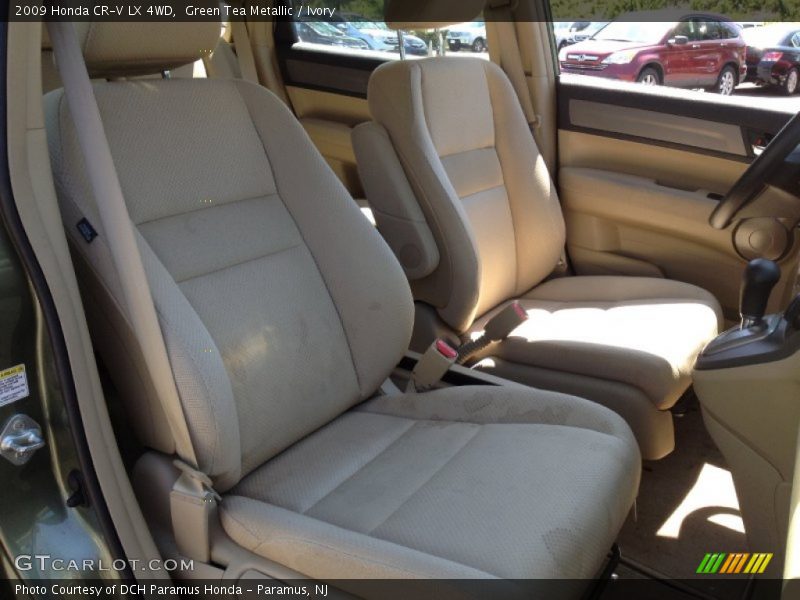 Green Tea Metallic / Ivory 2009 Honda CR-V LX 4WD