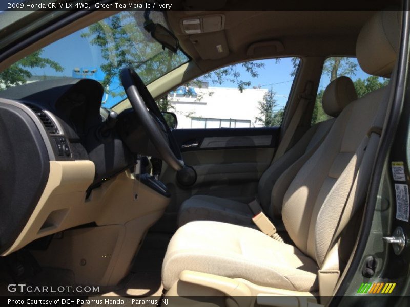 Green Tea Metallic / Ivory 2009 Honda CR-V LX 4WD
