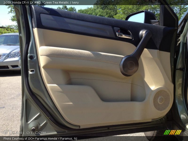 Green Tea Metallic / Ivory 2009 Honda CR-V LX 4WD