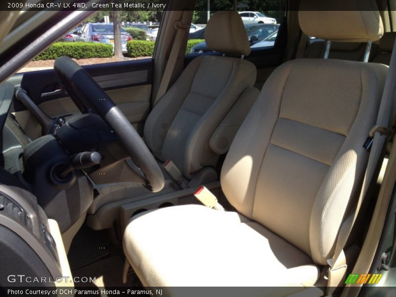 Green Tea Metallic / Ivory 2009 Honda CR-V LX 4WD