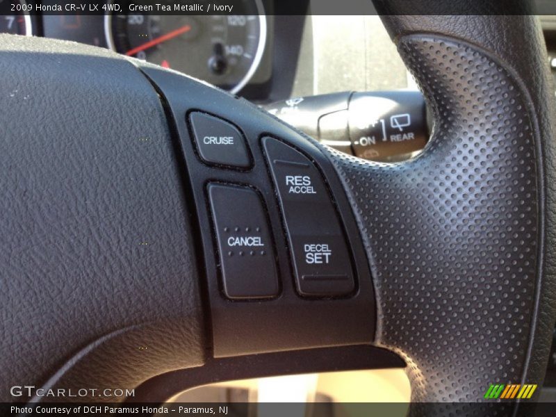 Green Tea Metallic / Ivory 2009 Honda CR-V LX 4WD
