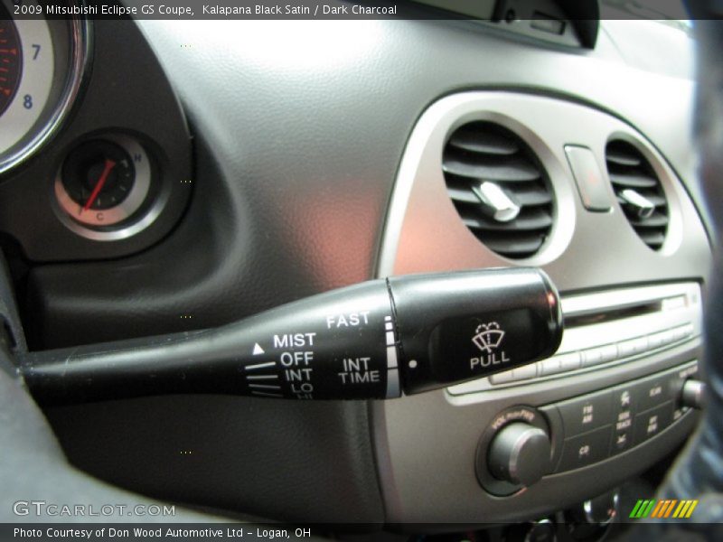 Kalapana Black Satin / Dark Charcoal 2009 Mitsubishi Eclipse GS Coupe