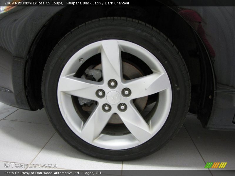 Kalapana Black Satin / Dark Charcoal 2009 Mitsubishi Eclipse GS Coupe