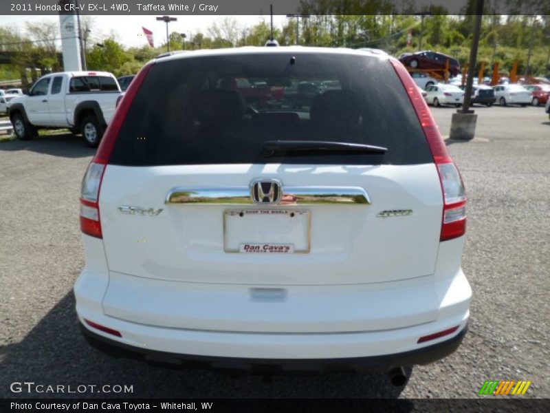 Taffeta White / Gray 2011 Honda CR-V EX-L 4WD