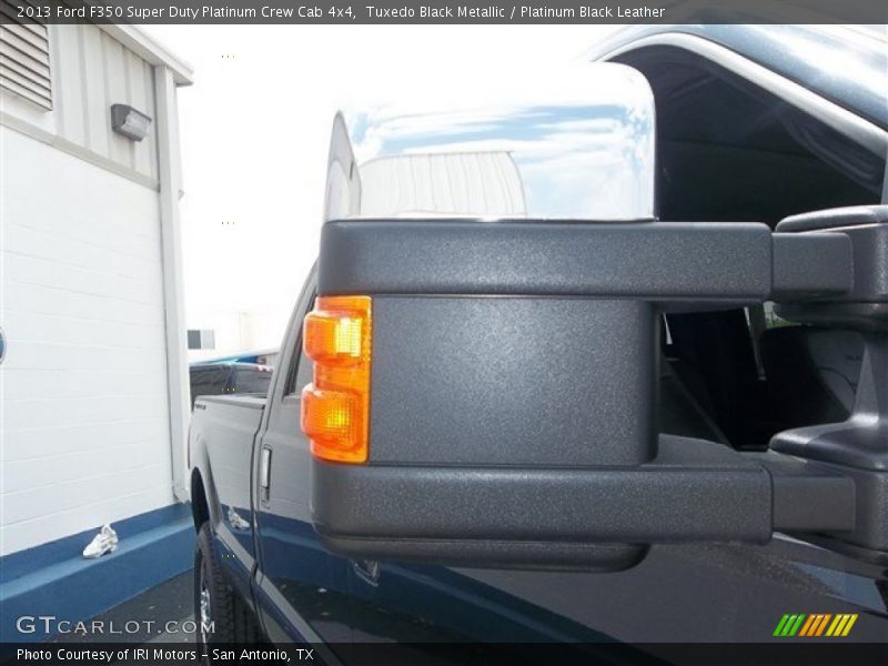 Tuxedo Black Metallic / Platinum Black Leather 2013 Ford F350 Super Duty Platinum Crew Cab 4x4