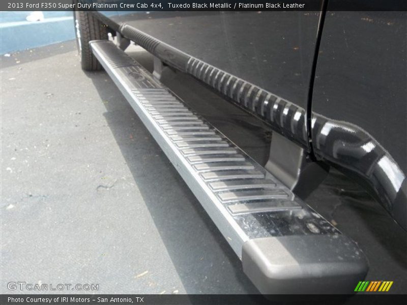 Tuxedo Black Metallic / Platinum Black Leather 2013 Ford F350 Super Duty Platinum Crew Cab 4x4