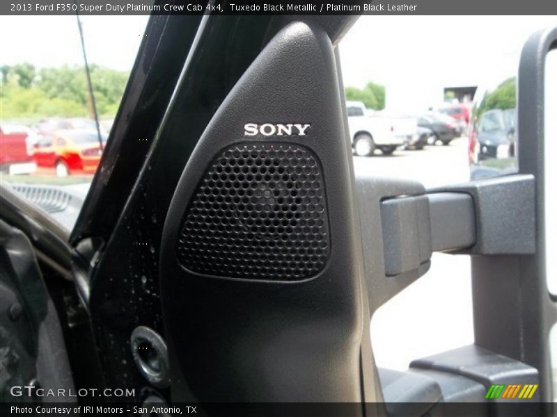 Audio System of 2013 F350 Super Duty Platinum Crew Cab 4x4