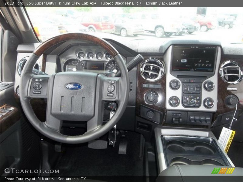 Dashboard of 2013 F350 Super Duty Platinum Crew Cab 4x4