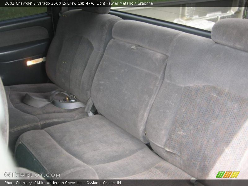 Light Pewter Metallic / Graphite 2002 Chevrolet Silverado 2500 LS Crew Cab 4x4
