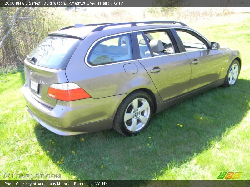 Amethyst Grey Metallic / Grey 2006 BMW 5 Series 530xi Wagon
