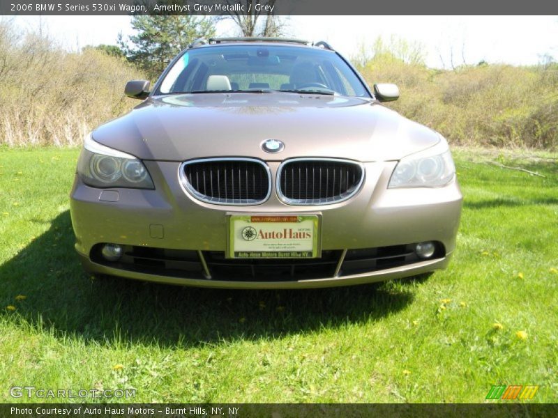 Amethyst Grey Metallic / Grey 2006 BMW 5 Series 530xi Wagon