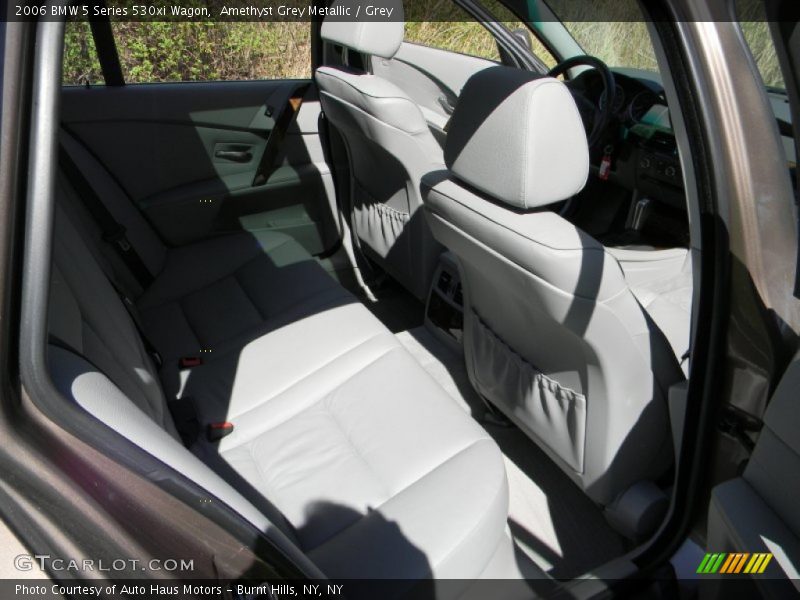 Amethyst Grey Metallic / Grey 2006 BMW 5 Series 530xi Wagon