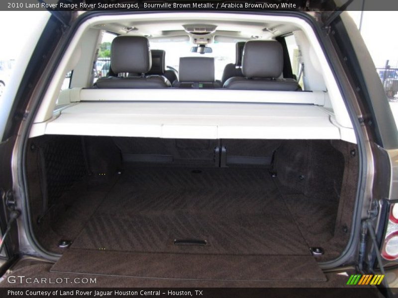 2010 Range Rover Supercharged Trunk