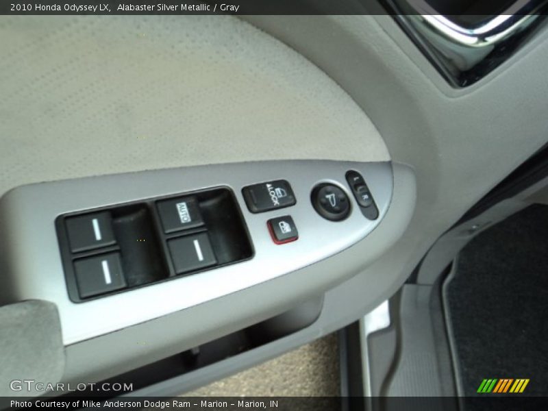 Alabaster Silver Metallic / Gray 2010 Honda Odyssey LX