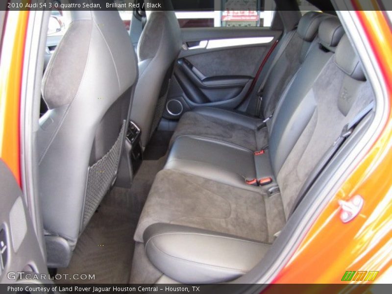 Rear Seat of 2010 S4 3.0 quattro Sedan