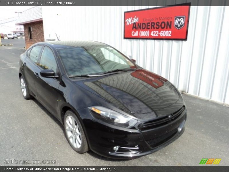 Pitch Black / Black 2013 Dodge Dart SXT