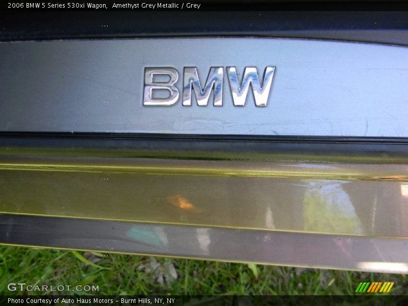 Amethyst Grey Metallic / Grey 2006 BMW 5 Series 530xi Wagon