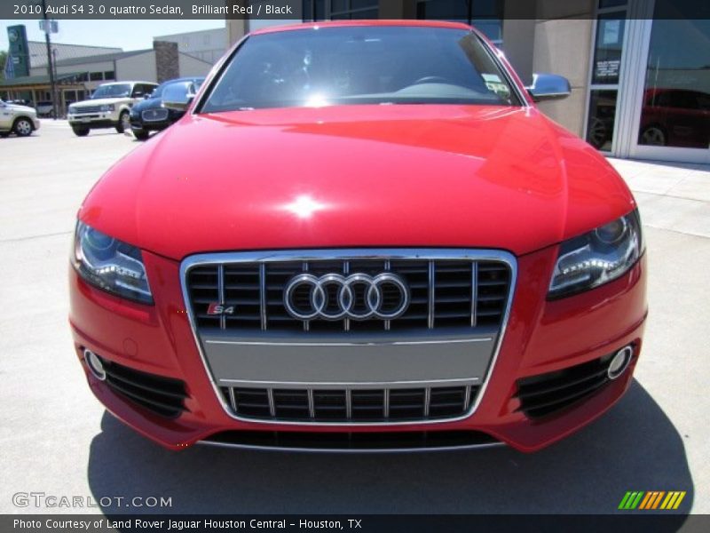 Brilliant Red / Black 2010 Audi S4 3.0 quattro Sedan