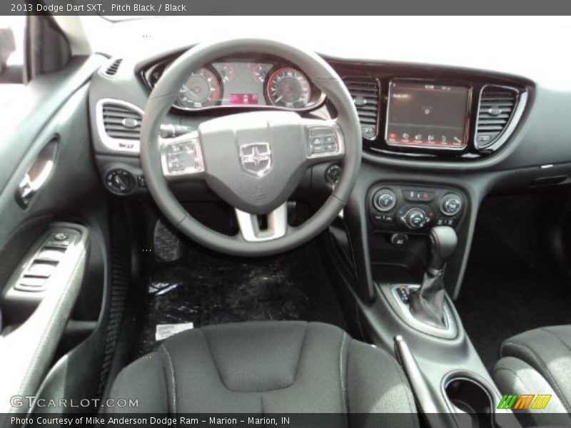 Pitch Black / Black 2013 Dodge Dart SXT