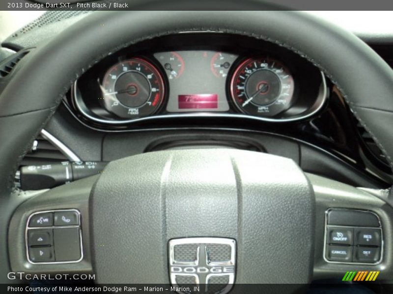 Pitch Black / Black 2013 Dodge Dart SXT