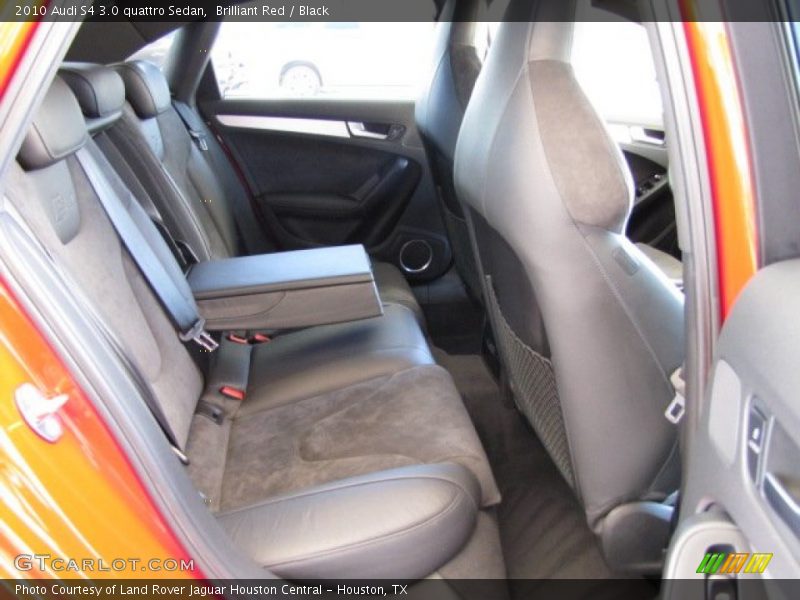 Rear Seat of 2010 S4 3.0 quattro Sedan