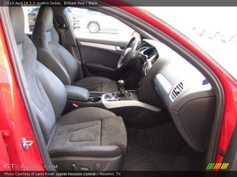 Front Seat of 2010 S4 3.0 quattro Sedan