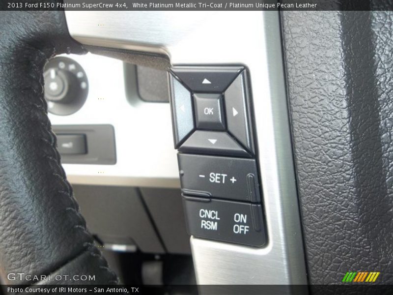 Controls of 2013 F150 Platinum SuperCrew 4x4