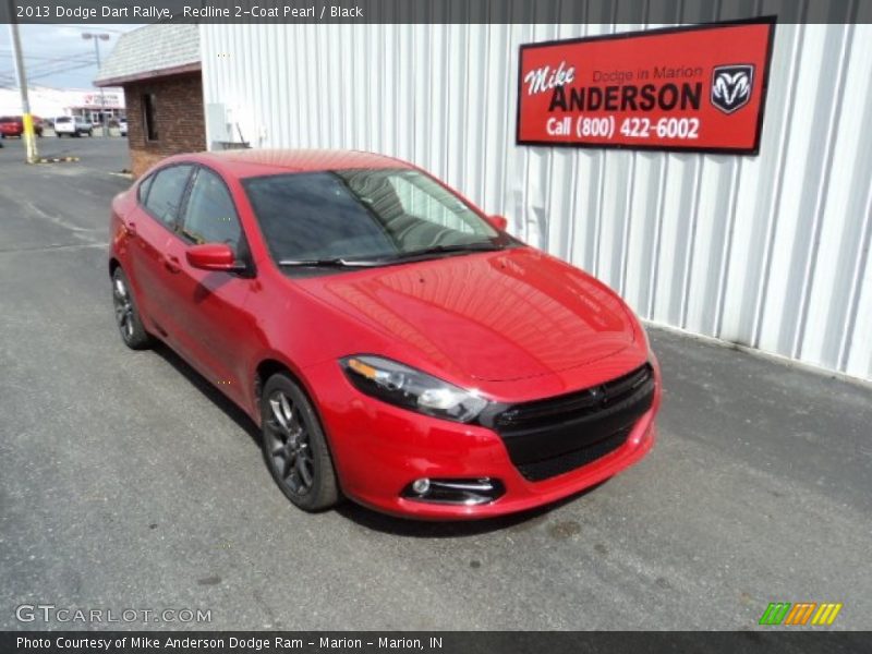 Redline 2-Coat Pearl / Black 2013 Dodge Dart Rallye