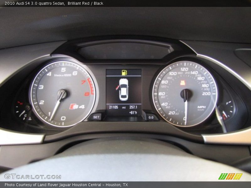  2010 S4 3.0 quattro Sedan 3.0 quattro Sedan Gauges