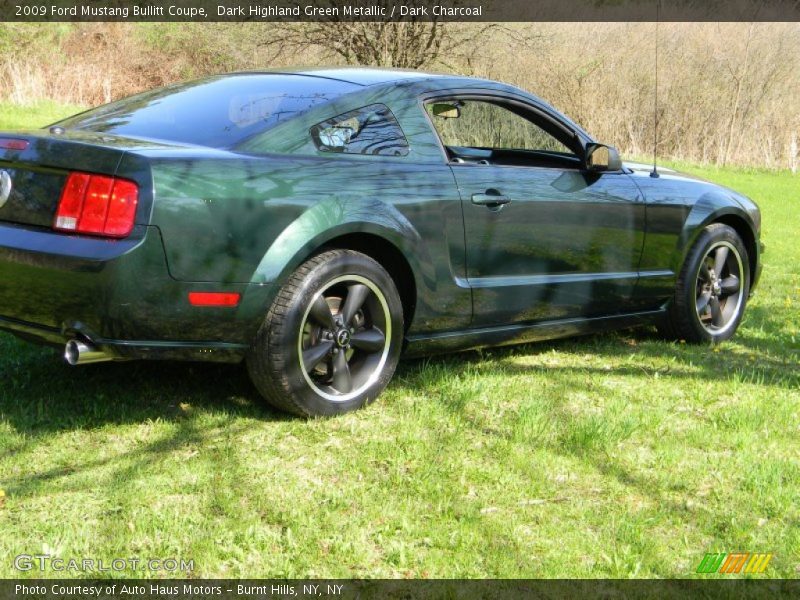Dark Highland Green Metallic / Dark Charcoal 2009 Ford Mustang Bullitt Coupe