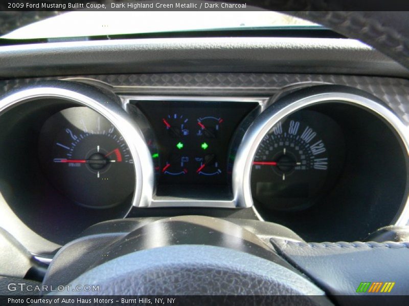 Dark Highland Green Metallic / Dark Charcoal 2009 Ford Mustang Bullitt Coupe