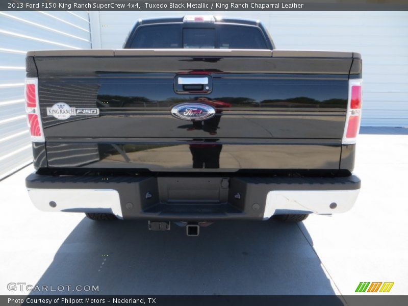 Tuxedo Black Metallic / King Ranch Chaparral Leather 2013 Ford F150 King Ranch SuperCrew 4x4