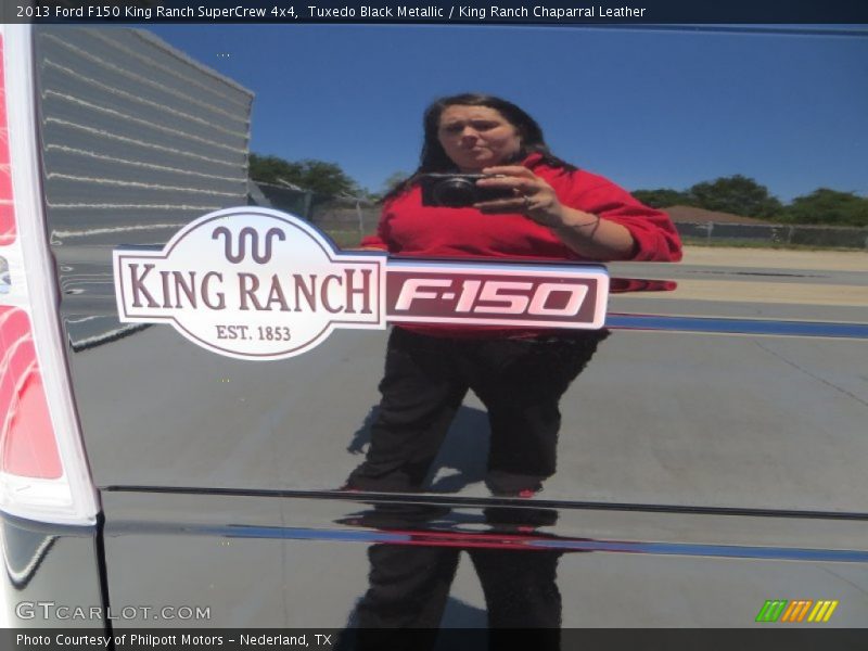 Tuxedo Black Metallic / King Ranch Chaparral Leather 2013 Ford F150 King Ranch SuperCrew 4x4