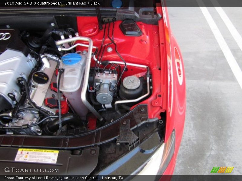 Brilliant Red / Black 2010 Audi S4 3.0 quattro Sedan
