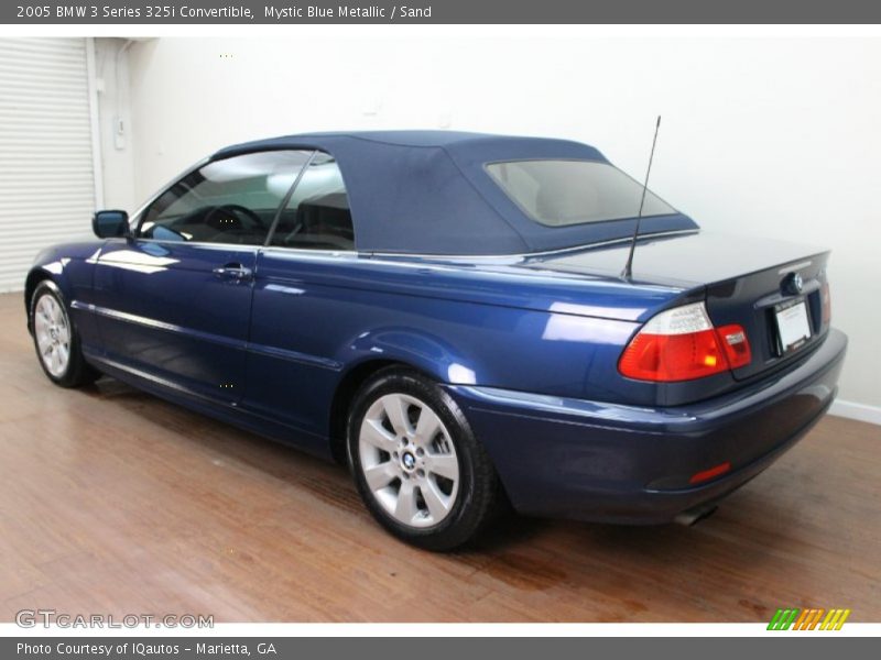 Mystic Blue Metallic / Sand 2005 BMW 3 Series 325i Convertible