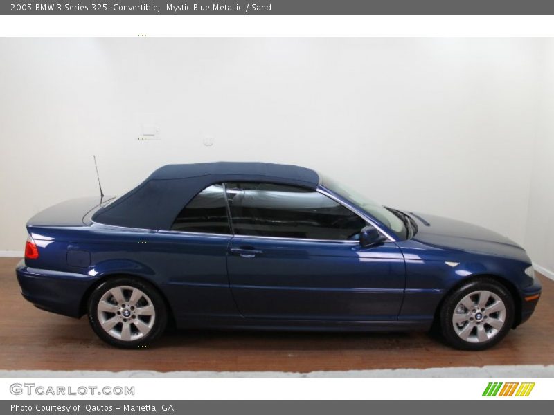 Mystic Blue Metallic / Sand 2005 BMW 3 Series 325i Convertible