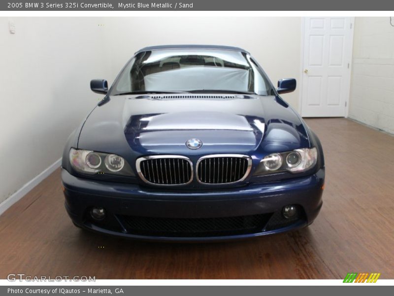 Mystic Blue Metallic / Sand 2005 BMW 3 Series 325i Convertible