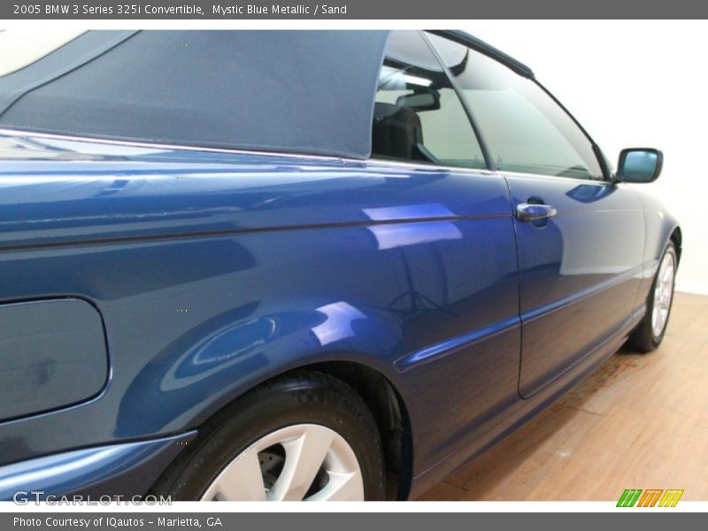 Mystic Blue Metallic / Sand 2005 BMW 3 Series 325i Convertible