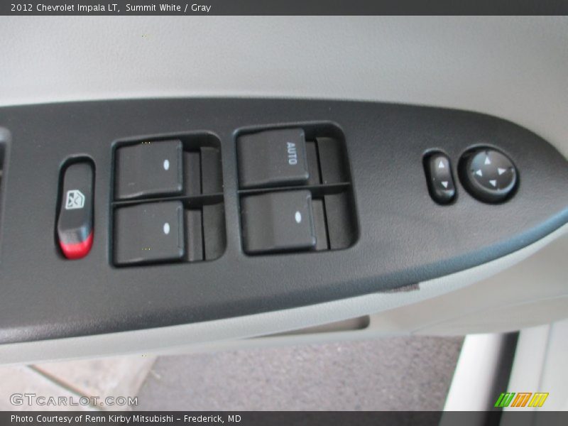 Summit White / Gray 2012 Chevrolet Impala LT