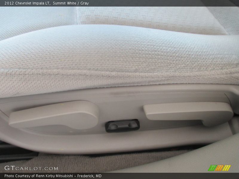 Summit White / Gray 2012 Chevrolet Impala LT