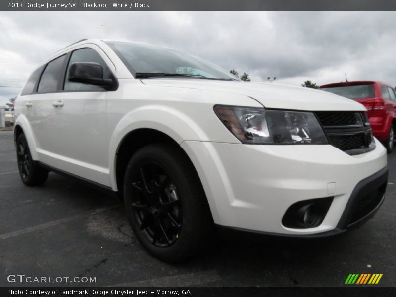 Front 3/4 View of 2013 Journey SXT Blacktop