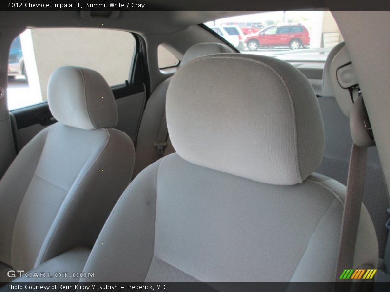 Summit White / Gray 2012 Chevrolet Impala LT