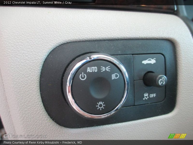 Summit White / Gray 2012 Chevrolet Impala LT