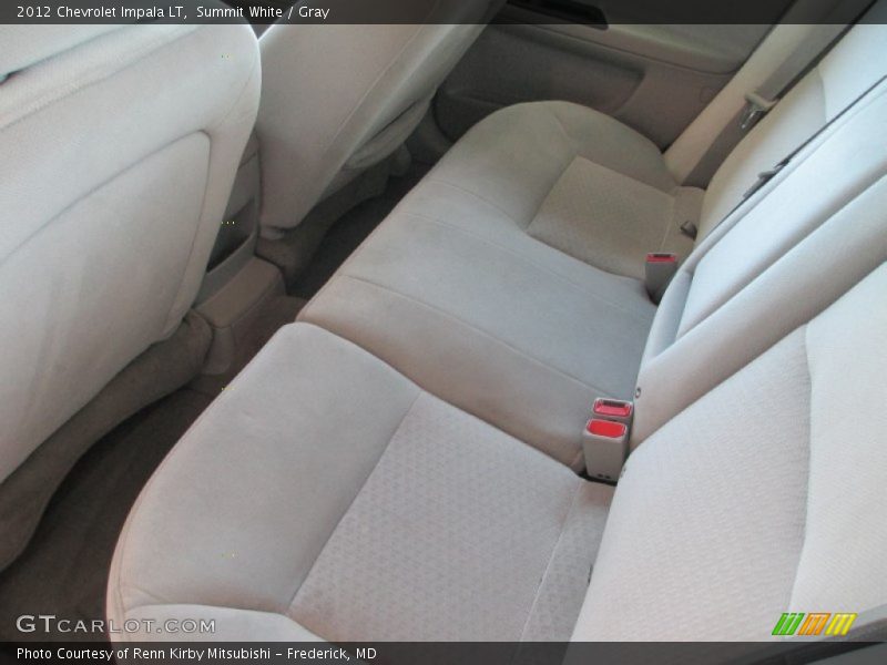 Summit White / Gray 2012 Chevrolet Impala LT