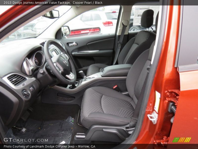Copper Pearl / Black 2013 Dodge Journey American Value Package