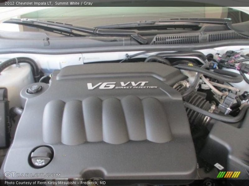 Summit White / Gray 2012 Chevrolet Impala LT
