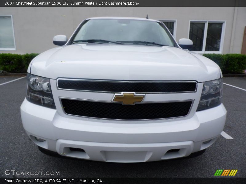 Summit White / Light Cashmere/Ebony 2007 Chevrolet Suburban 1500 LT